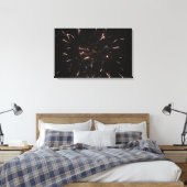 Fireworks Canvas Prints Leinwanddruck (Insitu (Schlafzimmer))