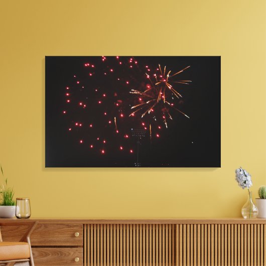 Fireworks Canvas Prints Leinwanddruck (Insitu (Wohnzimmer))