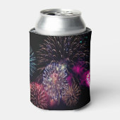 Fireworks Custom Can Cooler Dosenkühler (Kanne Vorderseite)