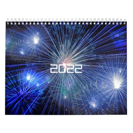 Fireworks Custom Printed Calendar 2022 Kalender (Titelbild)
