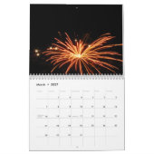 Fireworks Custom Printed Calendar 2022 Kalender (Mär 2027)