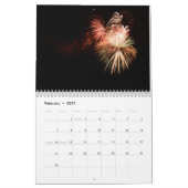 Fireworks Custom Printed Calendar 2022 Kalender (Feb 2027)
