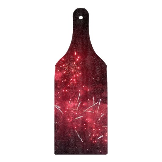 Fireworks Cutting Board Schneidebrett (Vorderseite)