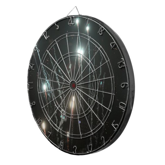 Fireworks Dartboard Dartscheibe (Vorderseite rechts)