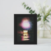 Fireworks Designer Postkarten (Stehend Vorderseite)