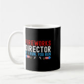Fireworks Director American Flag 4. Juli 1 Kaffeetasse (Links)