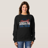 Fireworks Director I Run You Run 4th July Ameri Sweatshirt (Vorne ganz)