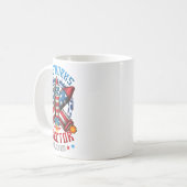 Fireworks Director I Run You Run 4th July Indep Kaffeetasse (Vorderseite Links)
