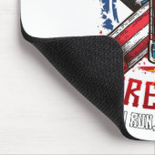 Fireworks Director I Run You Run 4th July Indep Mousepad (Ecke)