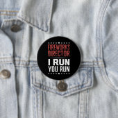 Fireworks Director I Run You Run Funny 4. Juli Button (Beispiel)