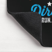Fireworks Director I Run You Run Shirt Funny 4th O Mousepad (Ecke)