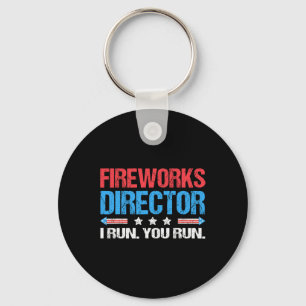 Fireworks Director - Ich leite dich am 4. Ju Schlüsselanhänger