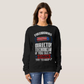fireworks director technician if you see American  Sweatshirt (Vorne ganz)