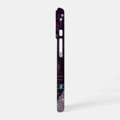 Fireworks Display: Abstract Art iPhone 16 Hülle (Linke Seite)