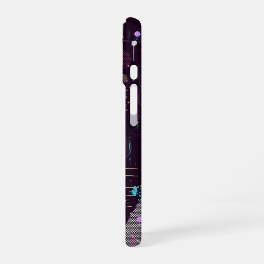 Fireworks Display: Abstract Art  iPhone 16 Hülle (Linke Seite)