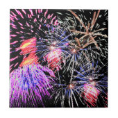 Fireworks Display Fliese (Vorderseite)