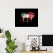 Fireworks Display Foto Poster (Heimbüro)