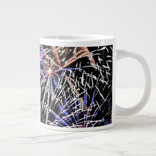 Fireworks Display Jumbo-Tasse (Rechts)