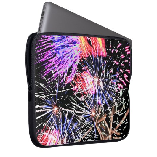 Fireworks Display Laptopschutzhülle (Vorne Rechts)
