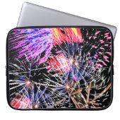 Fireworks Display Laptopschutzhülle (Vorderseite)