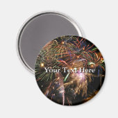 Fireworks Display Magnet (Vorderseite/Rückseite)