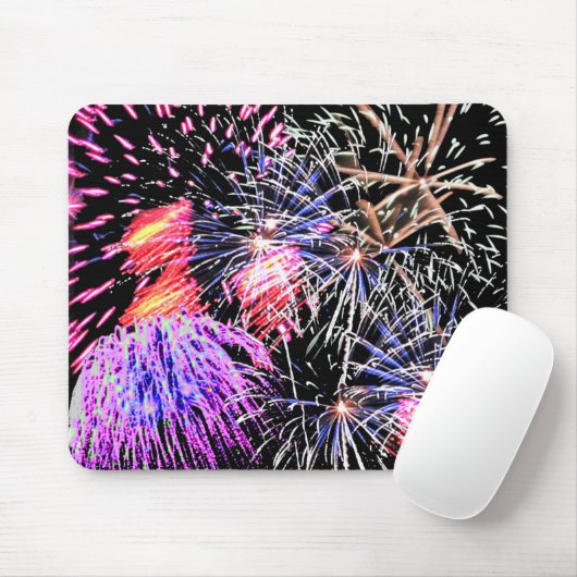 Fireworks Display Mousepad (Mit Mouse)