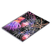 Fireworks Display Notizblock (Linke Seite)