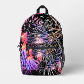 Fireworks Display Patriotic Holiday Bedruckter Rucksack (Vorderseite)