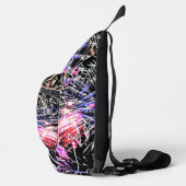 Fireworks Display Patriotic Holiday Crossbody Bag (Rechts)