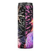 Fireworks Display Patriotic Holiday Thermosbecher (Rückseite)