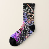Fireworks Display Patriotic Holiday Unisex Socken (Links - Außen)