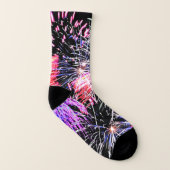 Fireworks Display Patriotic Holiday Unisex Socken (Links - Innen)