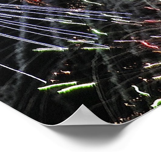 Fireworks Display Poster (Ecke)