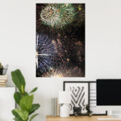 Fireworks Display Poster (Heimbüro)