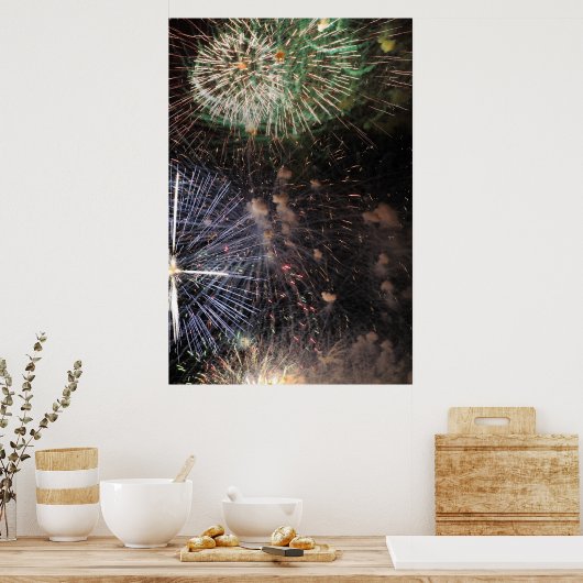 Fireworks Display Poster (Küche)