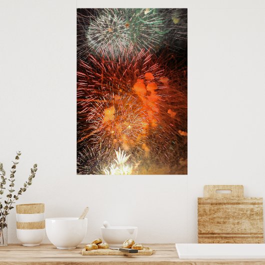 Fireworks Display Poster (Küche)