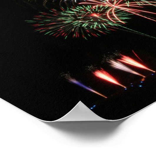 Fireworks Display Poster (Ecke)