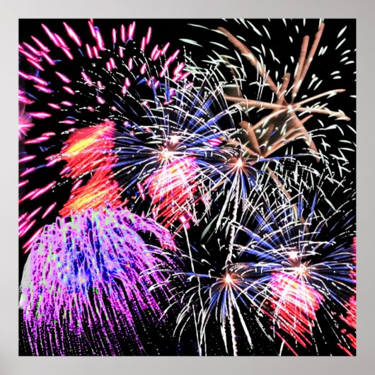 Fireworks Display Poster (Vorne)