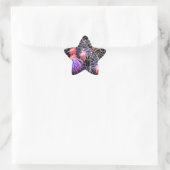Fireworks Display Stern-Aufkleber (Tasche)