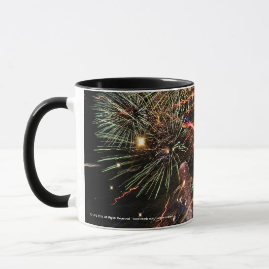 Fireworks Display Tasse (Links)