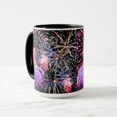 Fireworks Display Tasse (Vorderseite Links)