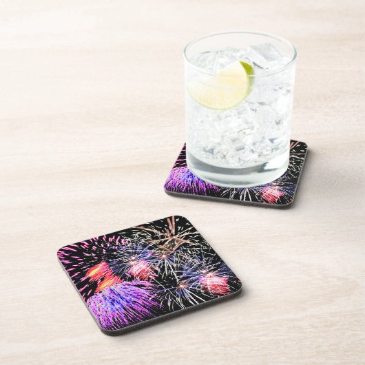 Fireworks Display Untersetzer (Rechte Seite)