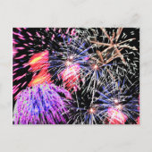 Fireworks Display, ZSSG Postkarte (Vorderseite)