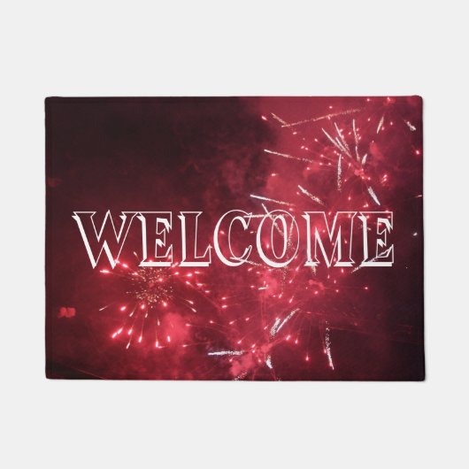 Fireworks Doormat Fußmatte (Vorderseite)