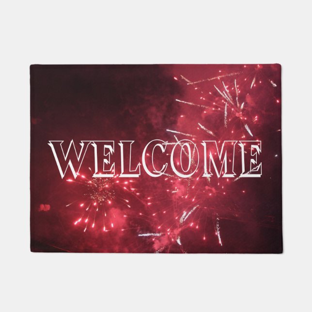 Fireworks Doormat Fußmatte (Vorderseite)