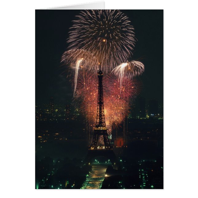 Fireworks, Eiffel Tower, Paris, France (Vorne)