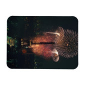 Fireworks, Eiffel Tower, Paris, France Magnet (Horizontal)