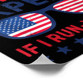 Fireworks Expert - I Run You Run Funny 4th Of July Poster (Ecke)
