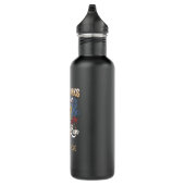 Fireworks Expert Run Wenn ich Urlaub Personalisier Edelstahlflasche (Rechts)