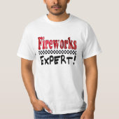 Fireworks Expert T - Shirt (Vorderseite)